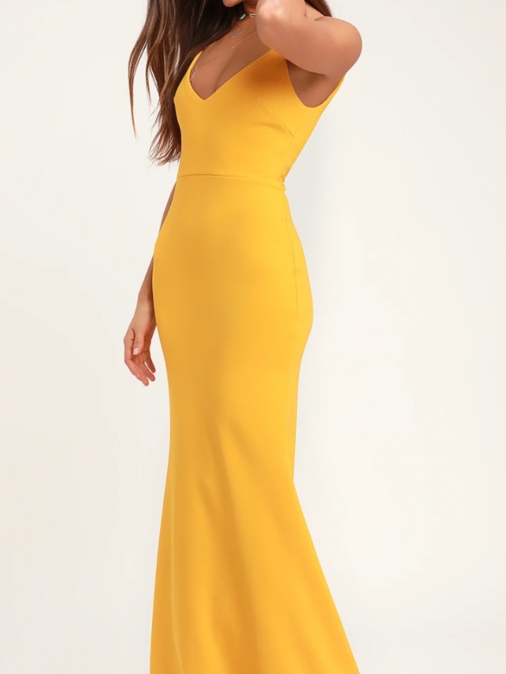 Yellow - Mermaid Dress